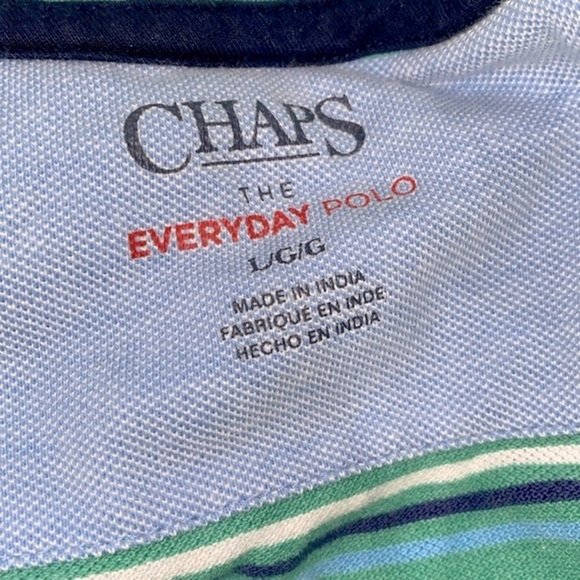 Chaps the everyday polo shirt size large - Picture 3 of 7